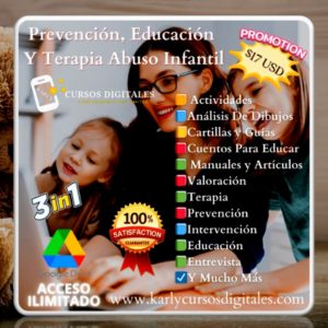 Pack Prevención, Educación Y Terapia De Abuso Infantil